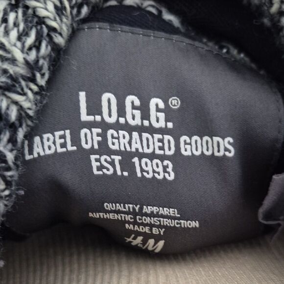 H&M L.O.G.G. Black and White Knit Sweater - Picture 2 of 16